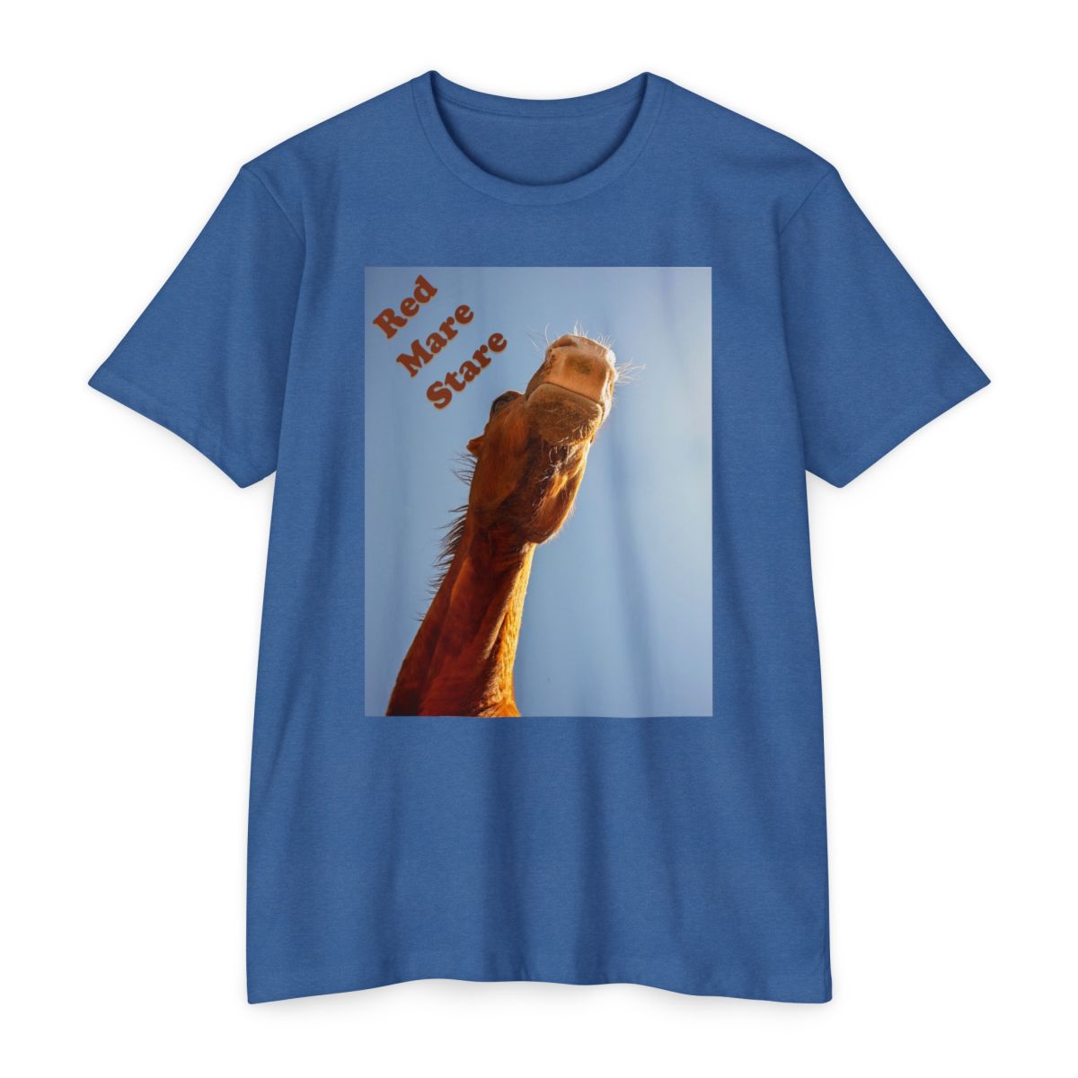 Red Mare Stare | unisex-cvc-jersey-t-shirt_(2).jpg