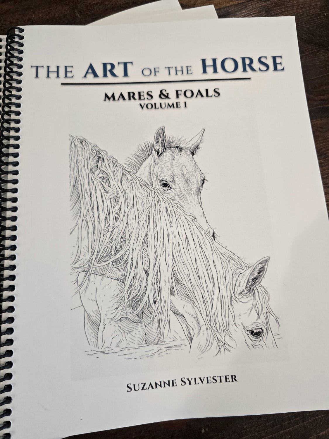 The Art of the Horse – Mares & Foals | Volume I (Coloring Book) | MaresandFoals001.jpg
